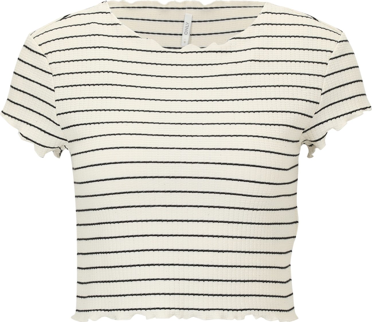 Only Petite Tričko 'ANITS' černá / offwhite