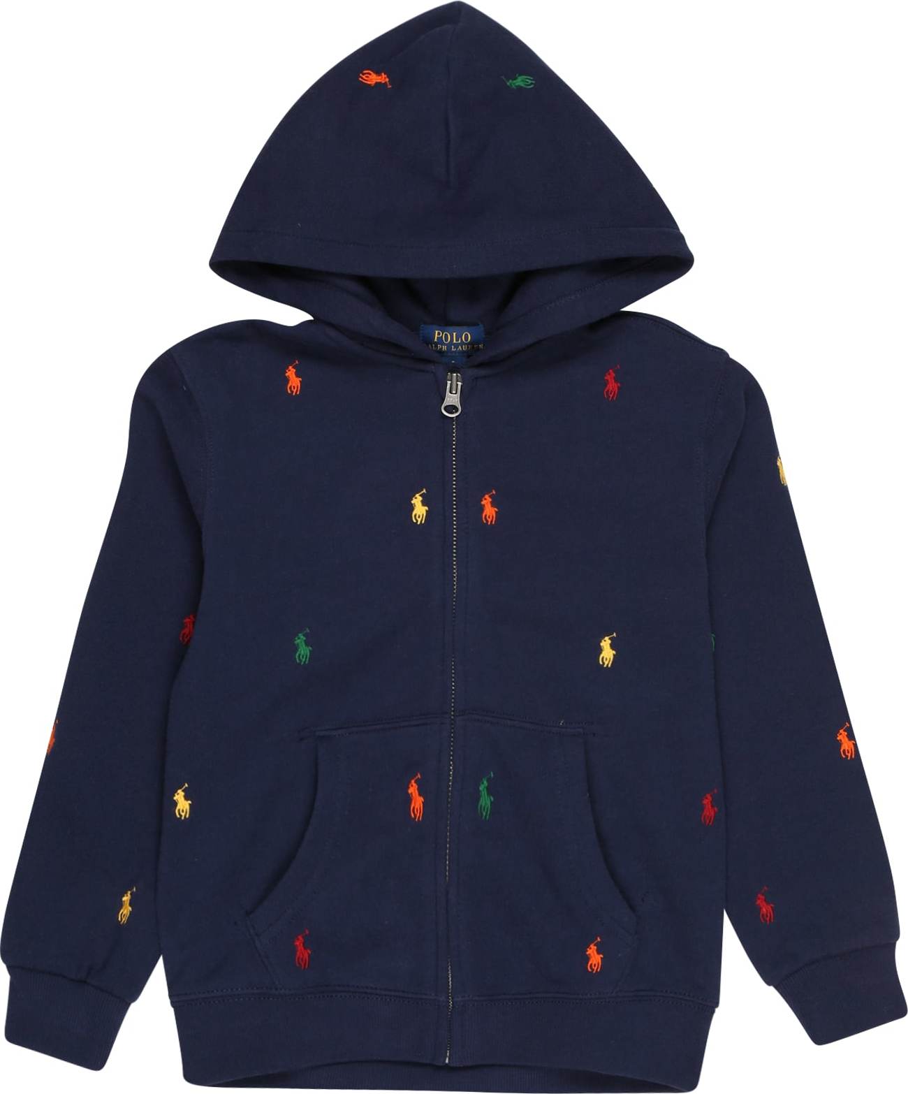 Polo Ralph Lauren Mikina námořnická modř / červená / zelená / oranžová