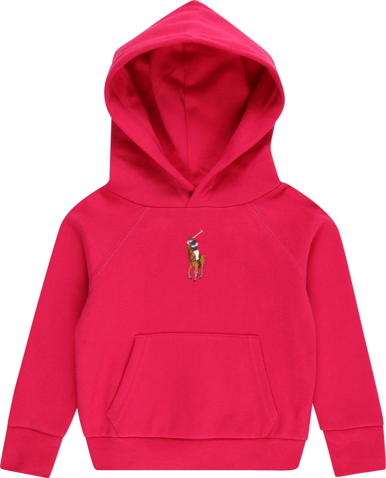 Polo Ralph Lauren Mikina pitaya / tmavě hnědá / bílá / světle hnědá