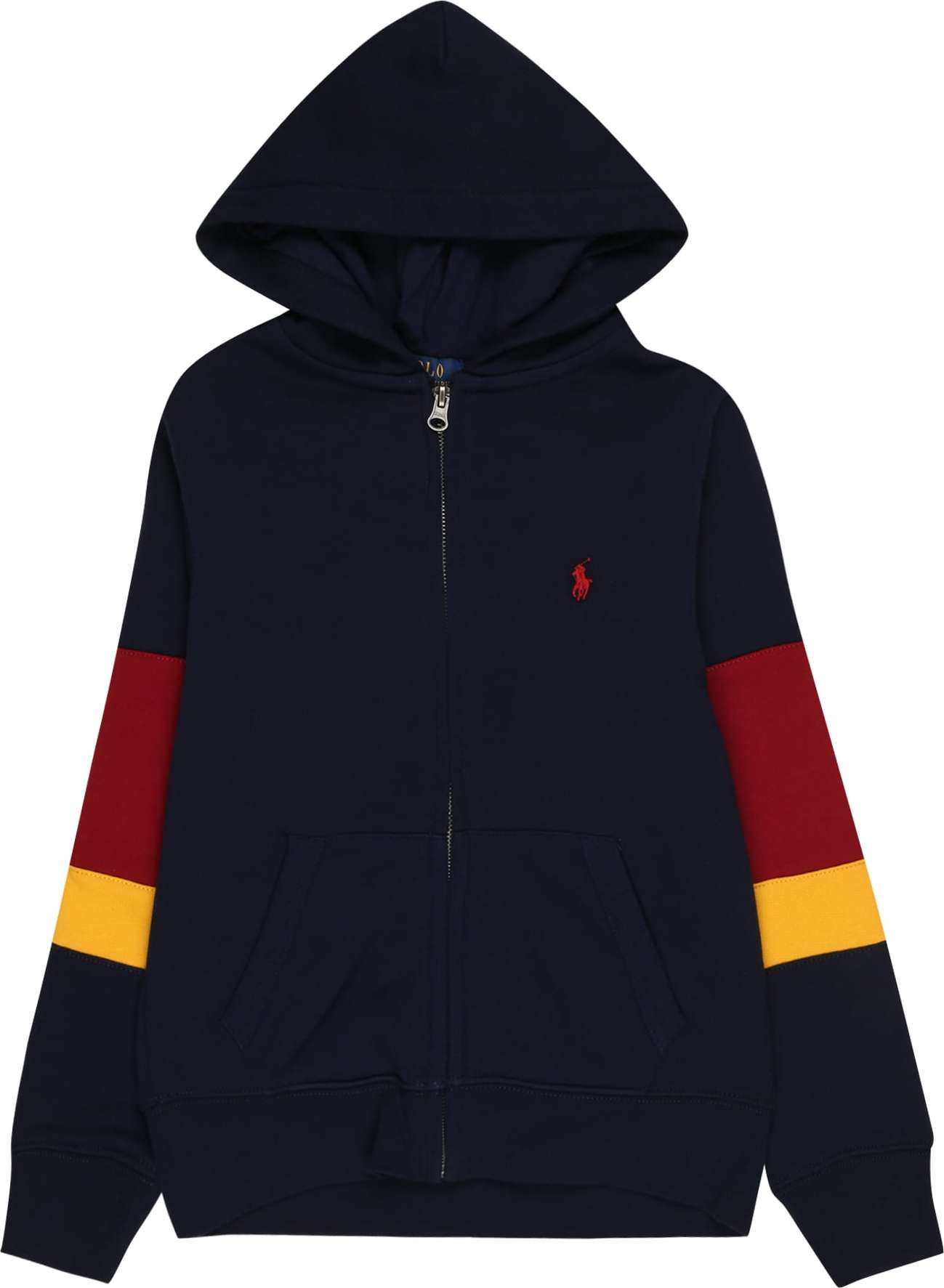 Polo Ralph Lauren Mikina žlutá / červená / tmavě modrá / bílá