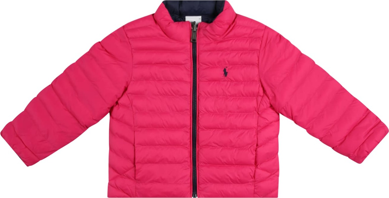 Polo Ralph Lauren Přechodná bunda pink / tmavě modrá