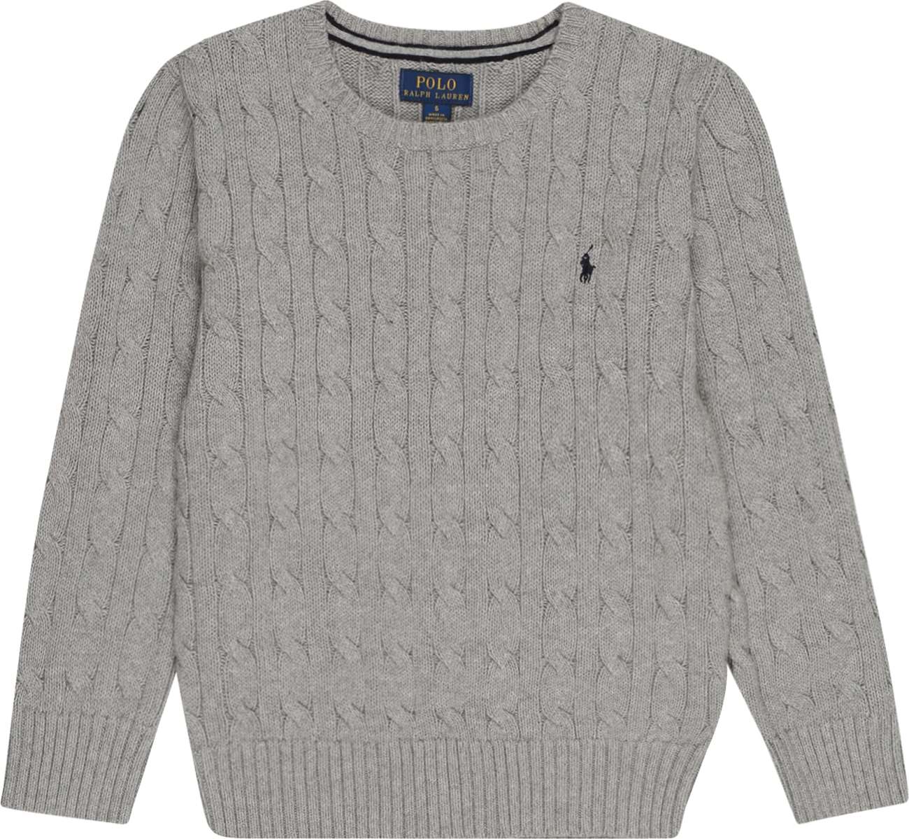 Polo Ralph Lauren Svetr šedá / noční modrá