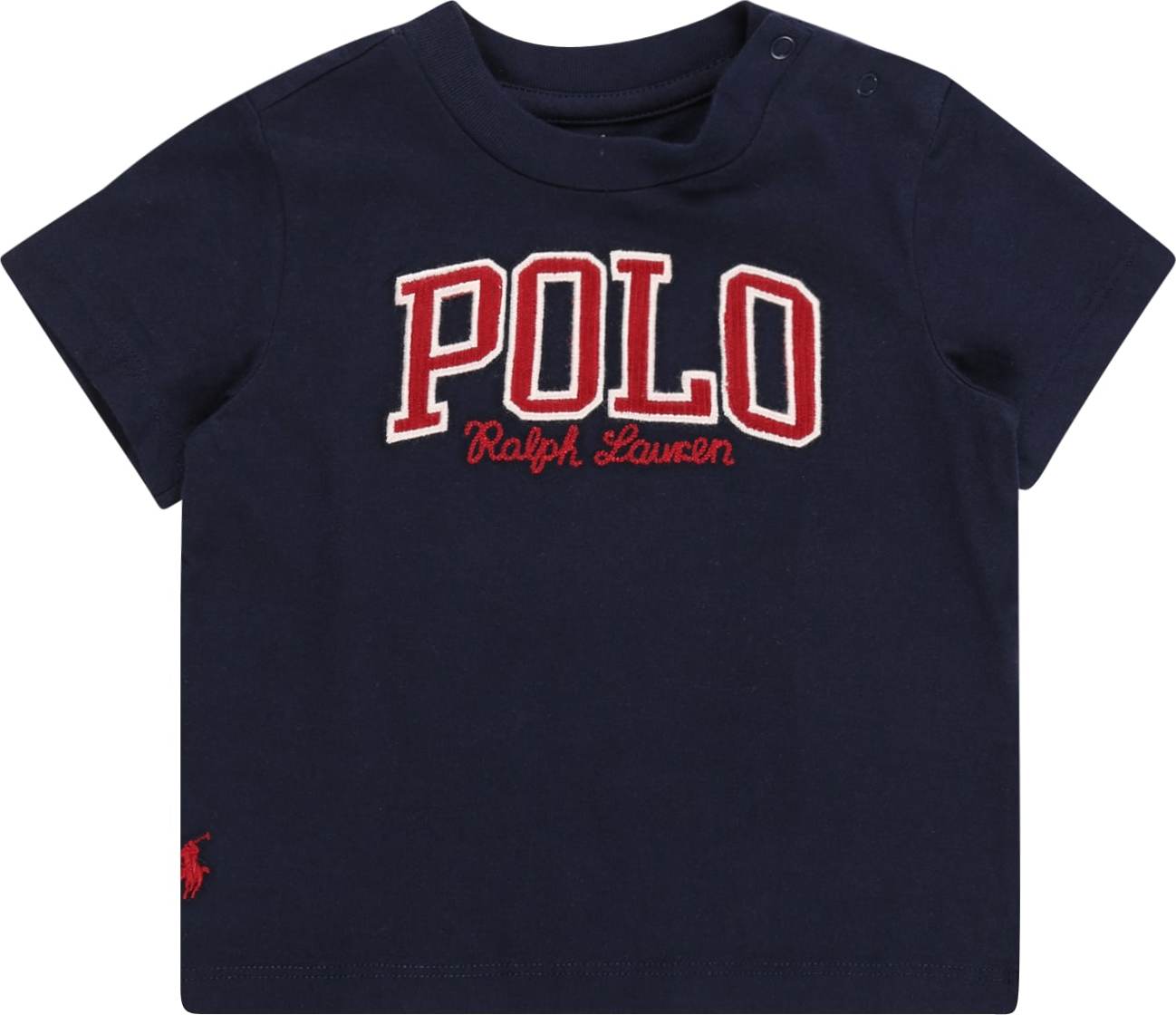 Polo Ralph Lauren Tričko námořnická modř / bílá / červená