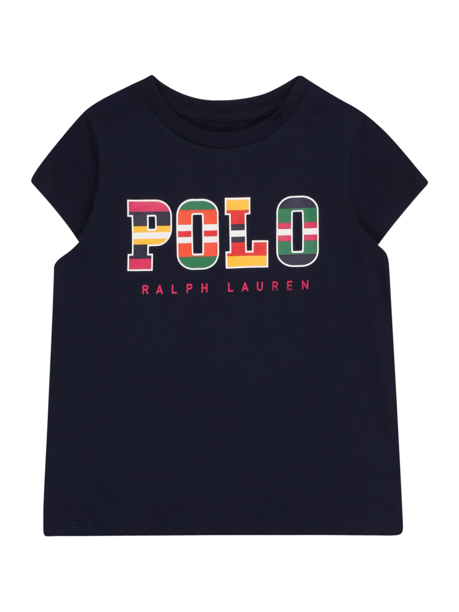 Polo Ralph Lauren Tričko námořnická modř / zelená / žlutá / červená