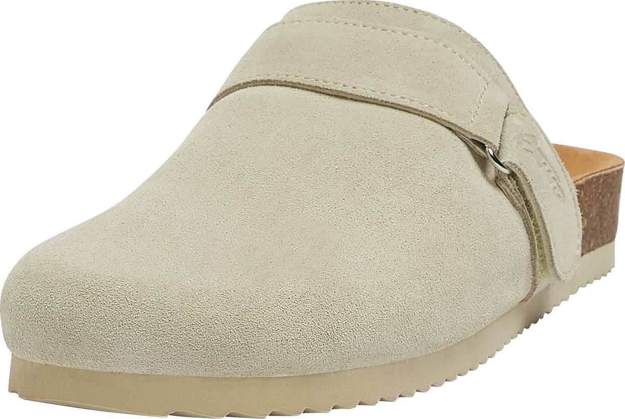 Pull&Bear Pantofle světle šedá