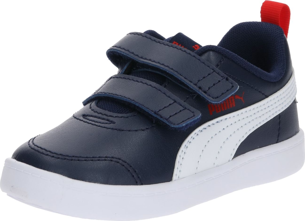 PUMA Tenisky tmavě modrá / bílá