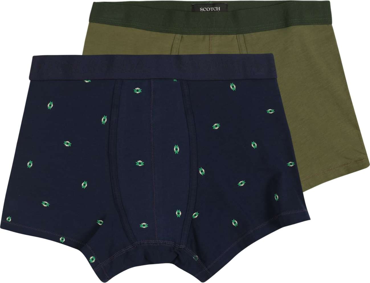 SCOTCH & SODA Spodní prádlo námořnická modř / khaki / bílá / zelená