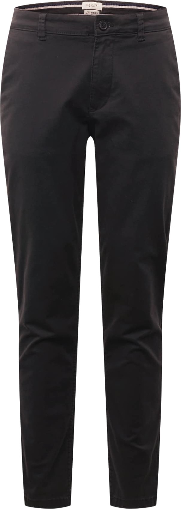 SELECTED HOMME Chino kalhoty černá