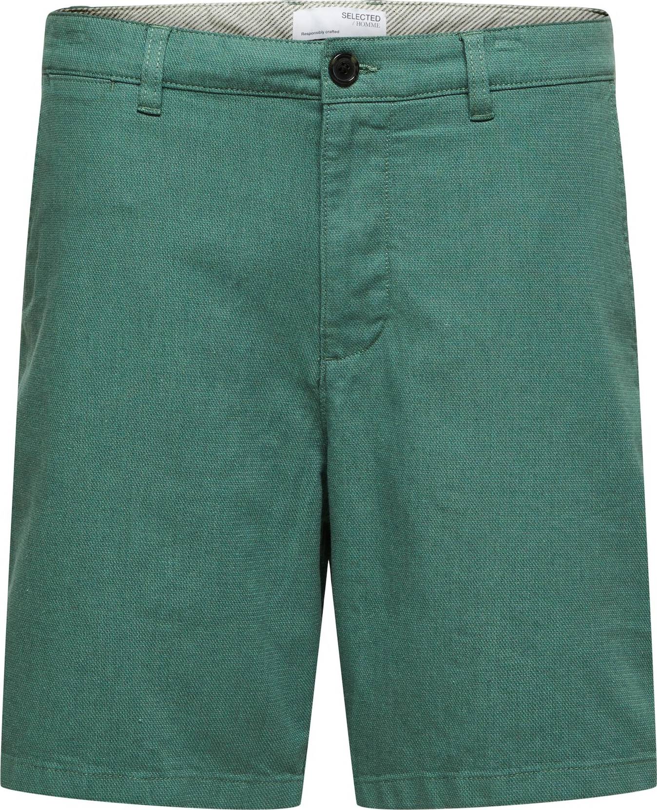 SELECTED HOMME Chino kalhoty 'Felix' zelená