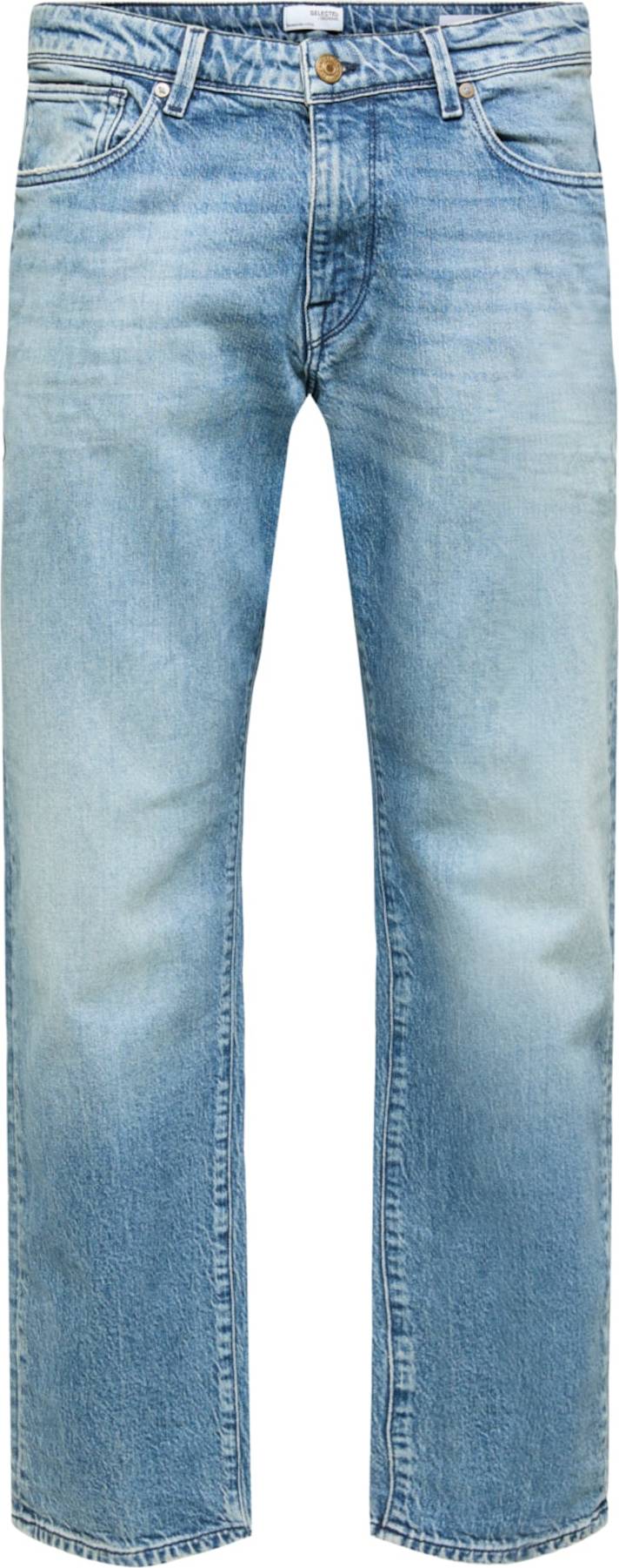 SELECTED HOMME Džíny 'Scott' modrá džínovina
