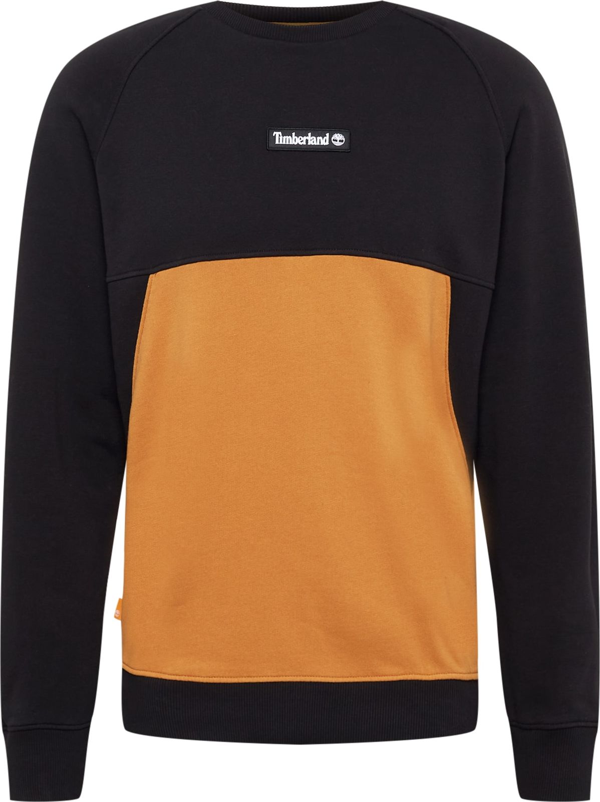 TIMBERLAND Mikina černá / oranžová
