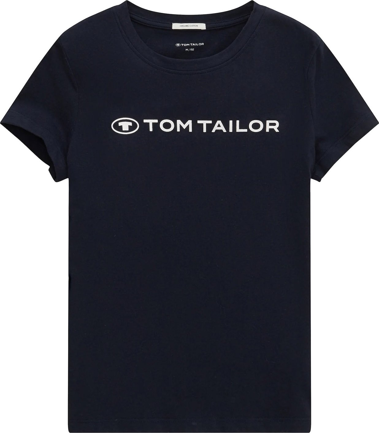 TOM TAILOR Tričko noční modrá / bílá