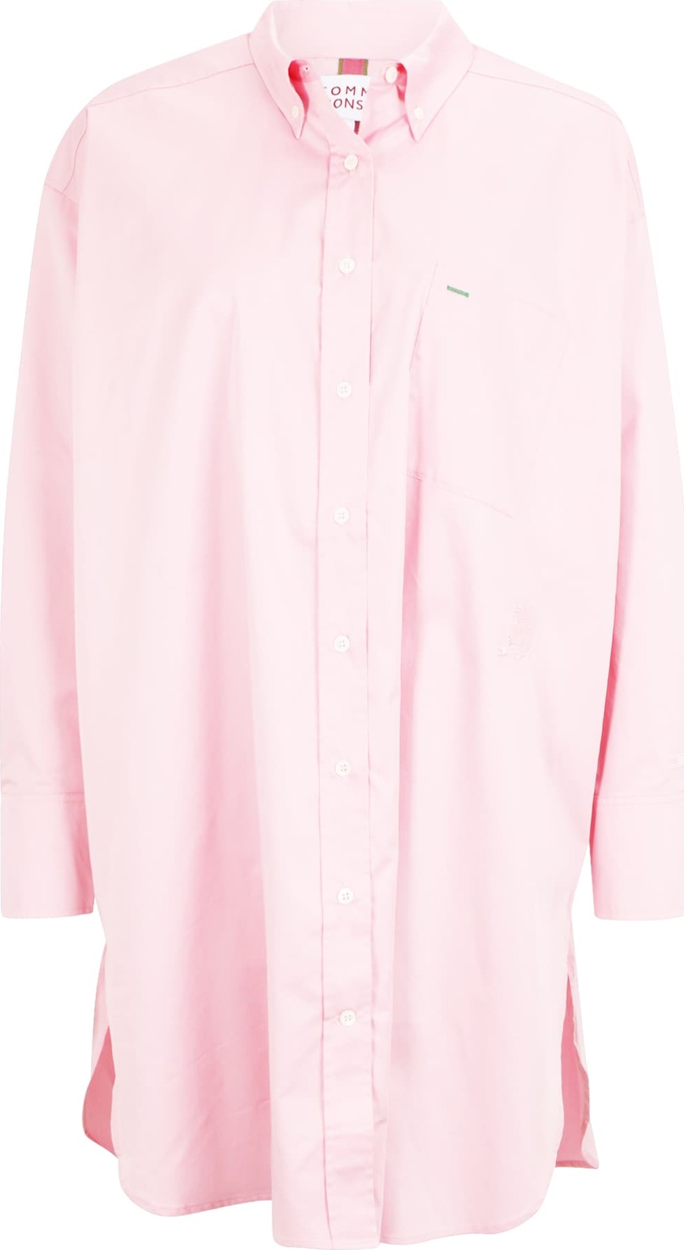 TOMMY HILFIGER Košilové šaty světle růžová