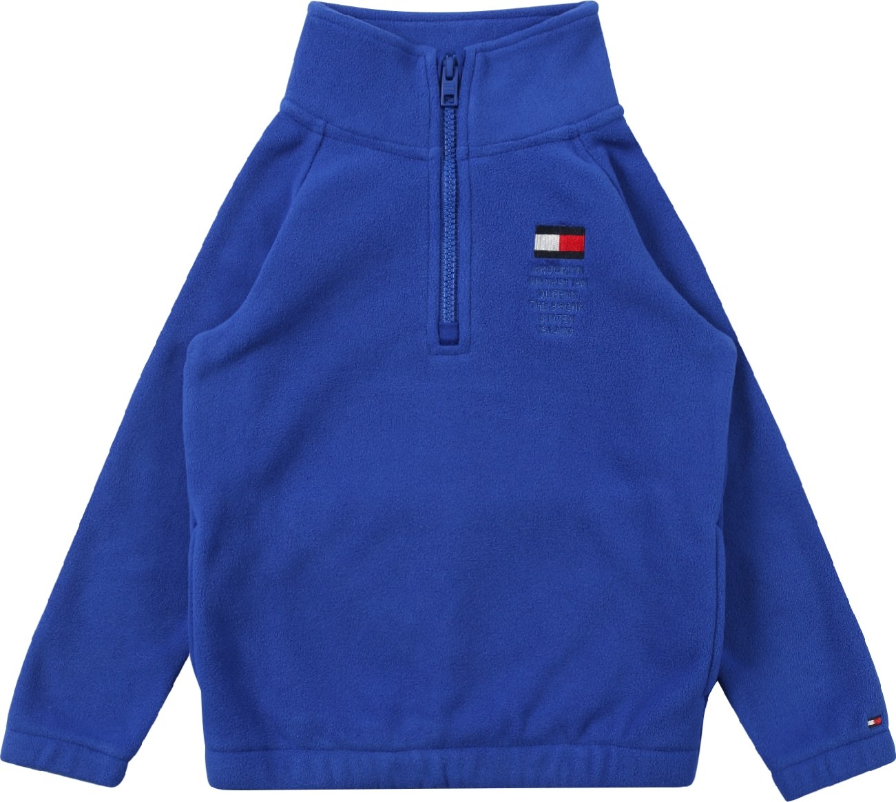 TOMMY HILFIGER Mikina noční modrá / bílá / červená / královská modrá