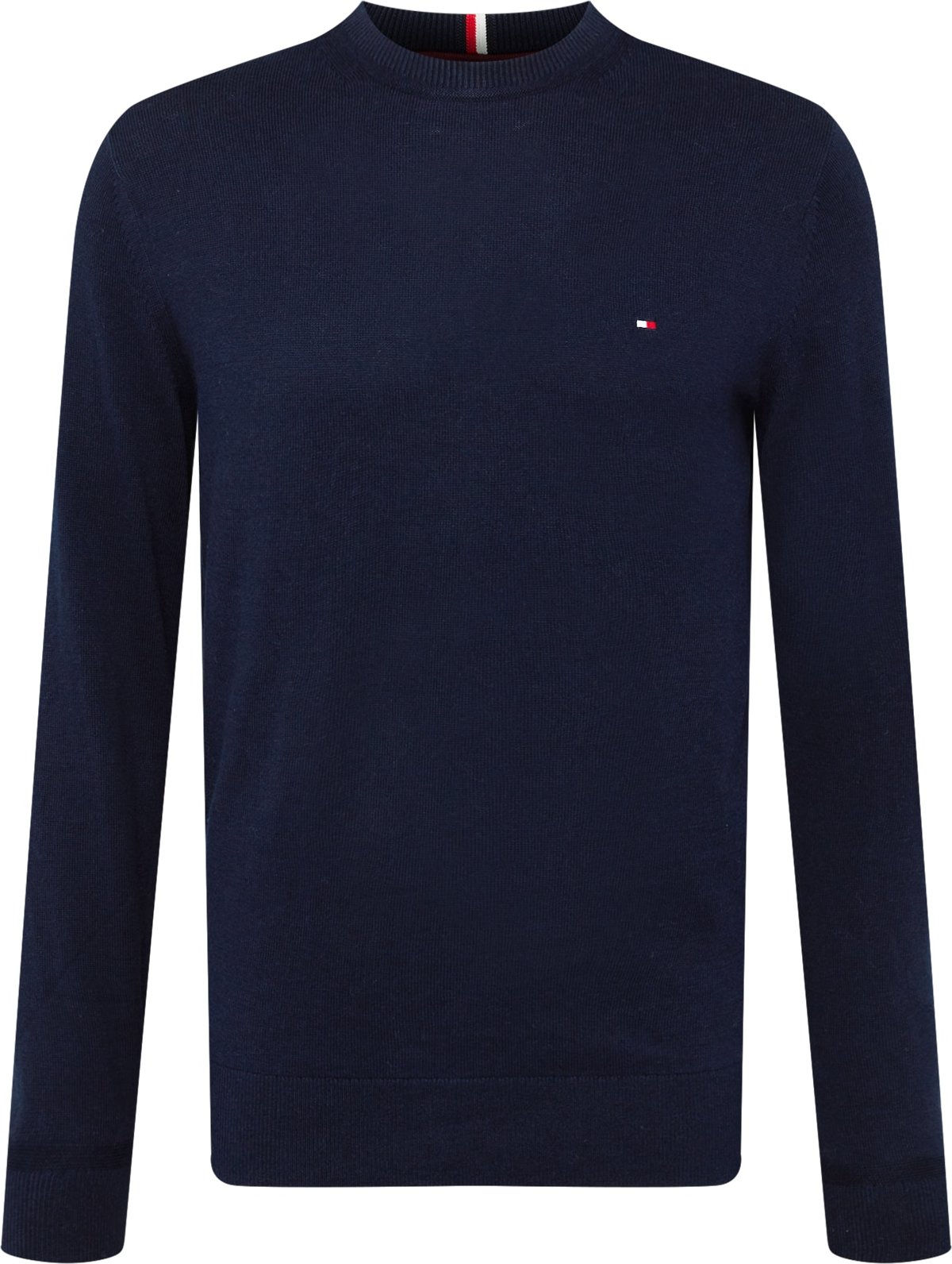 TOMMY HILFIGER Svetr marine modrá / bílá / červená