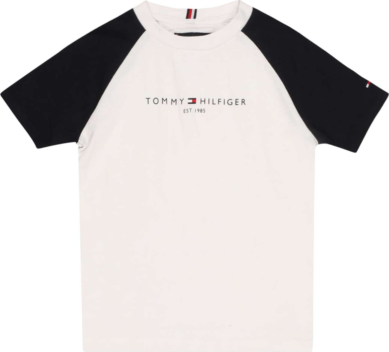TOMMY HILFIGER Tričko bílá / černá