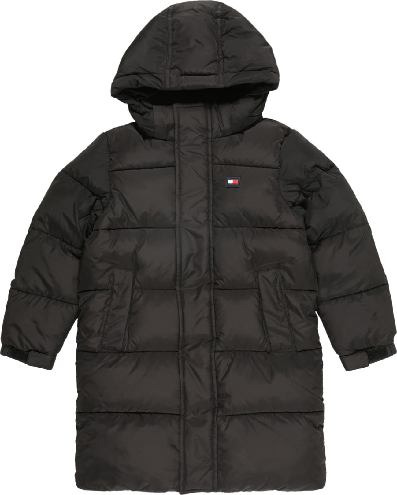 TOMMY HILFIGER Zimní bunda 'Alaska' černá / bílá / červená / modrá