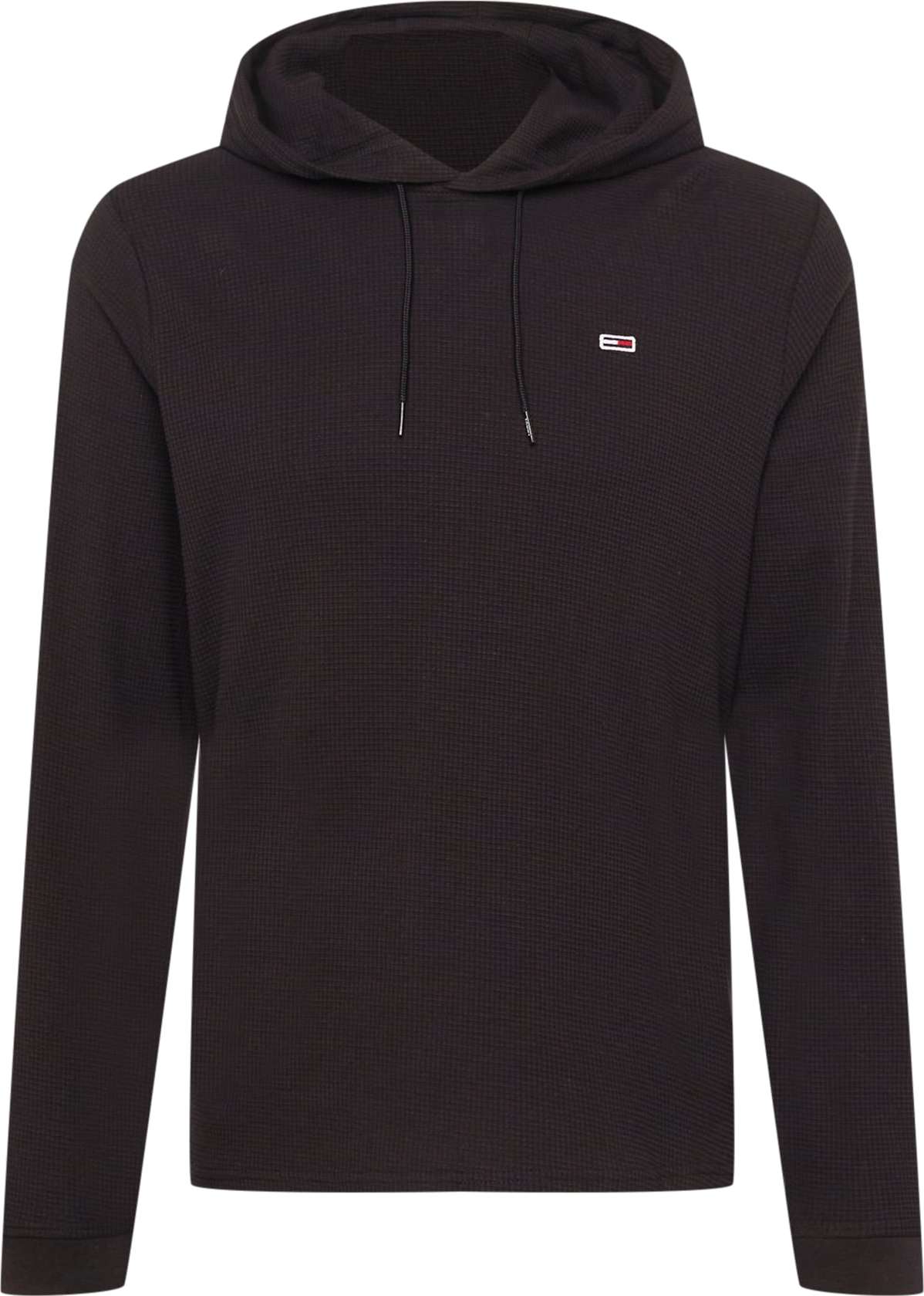 Tommy Jeans Mikina černá / bílá / červená / námořnická modř