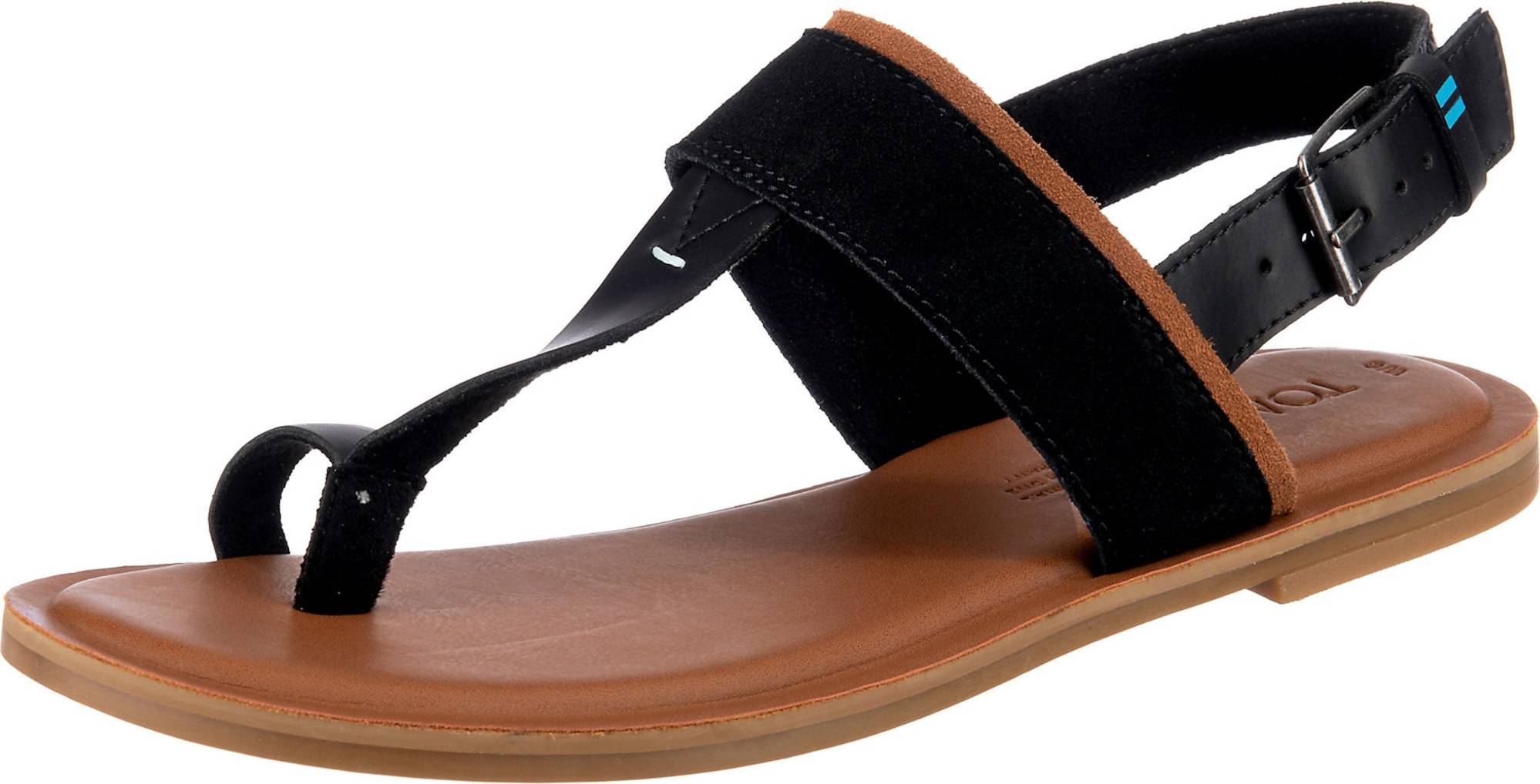 TOMS Žabky hnědá / černá