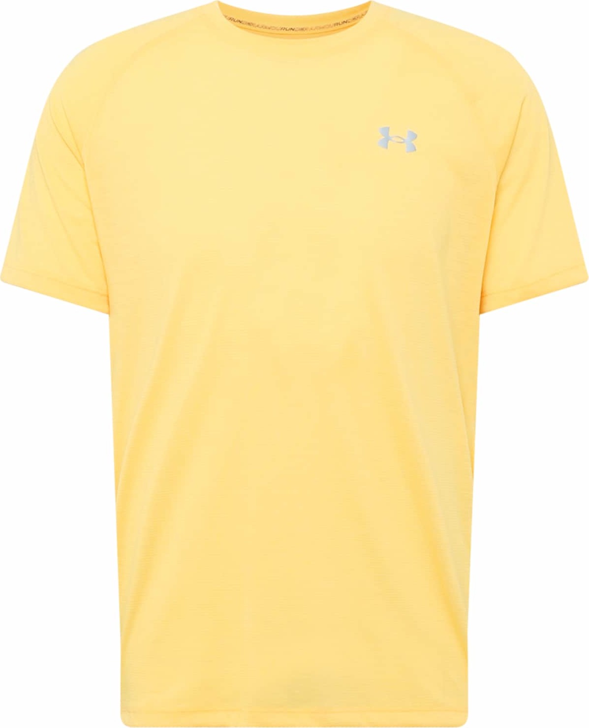 UNDER ARMOUR Funkční tričko 'Streaker' světle žlutá / šedá