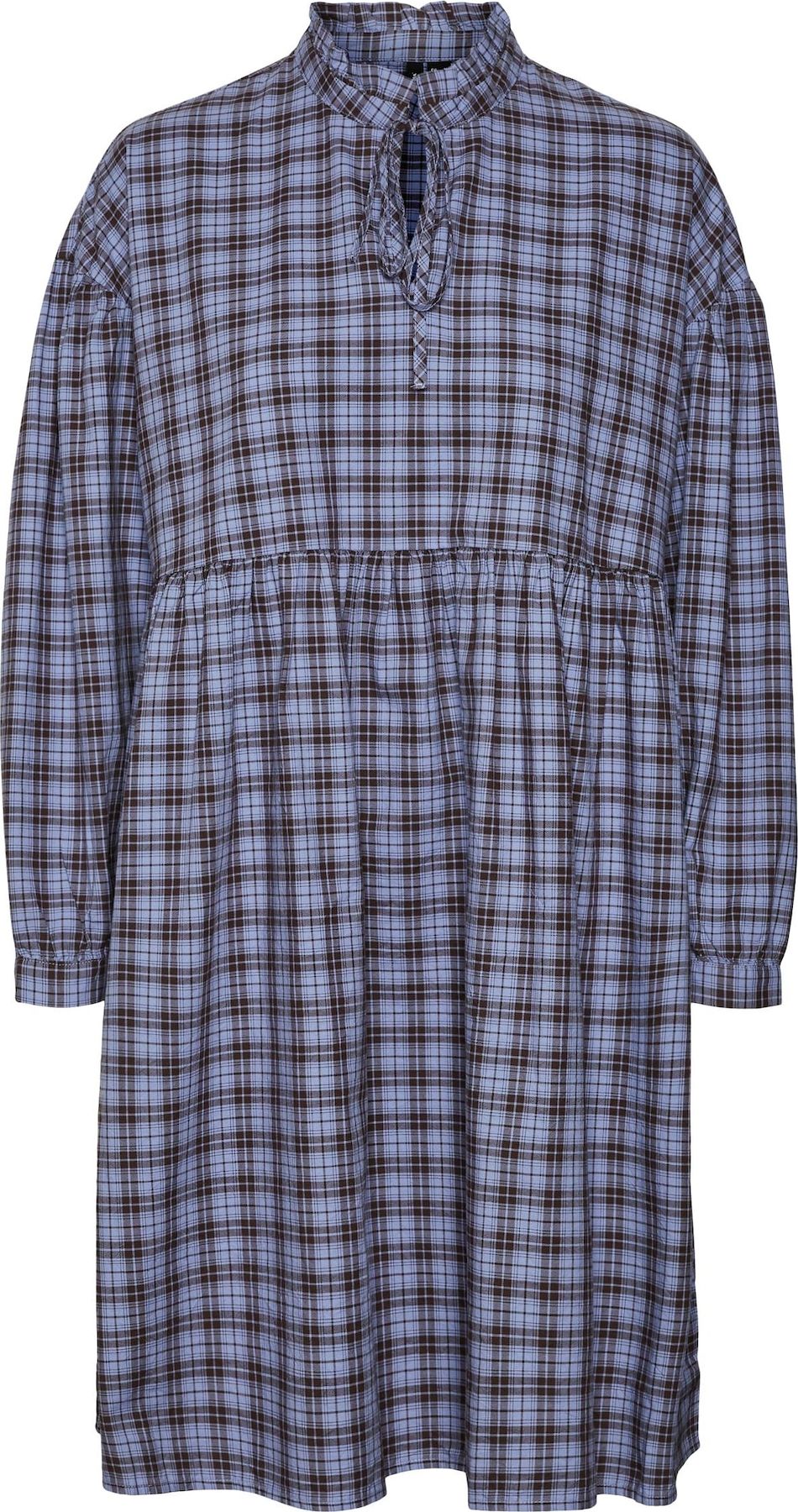 VERO MODA Košilové šaty 'FRANY' modrá / ultramarínová modř