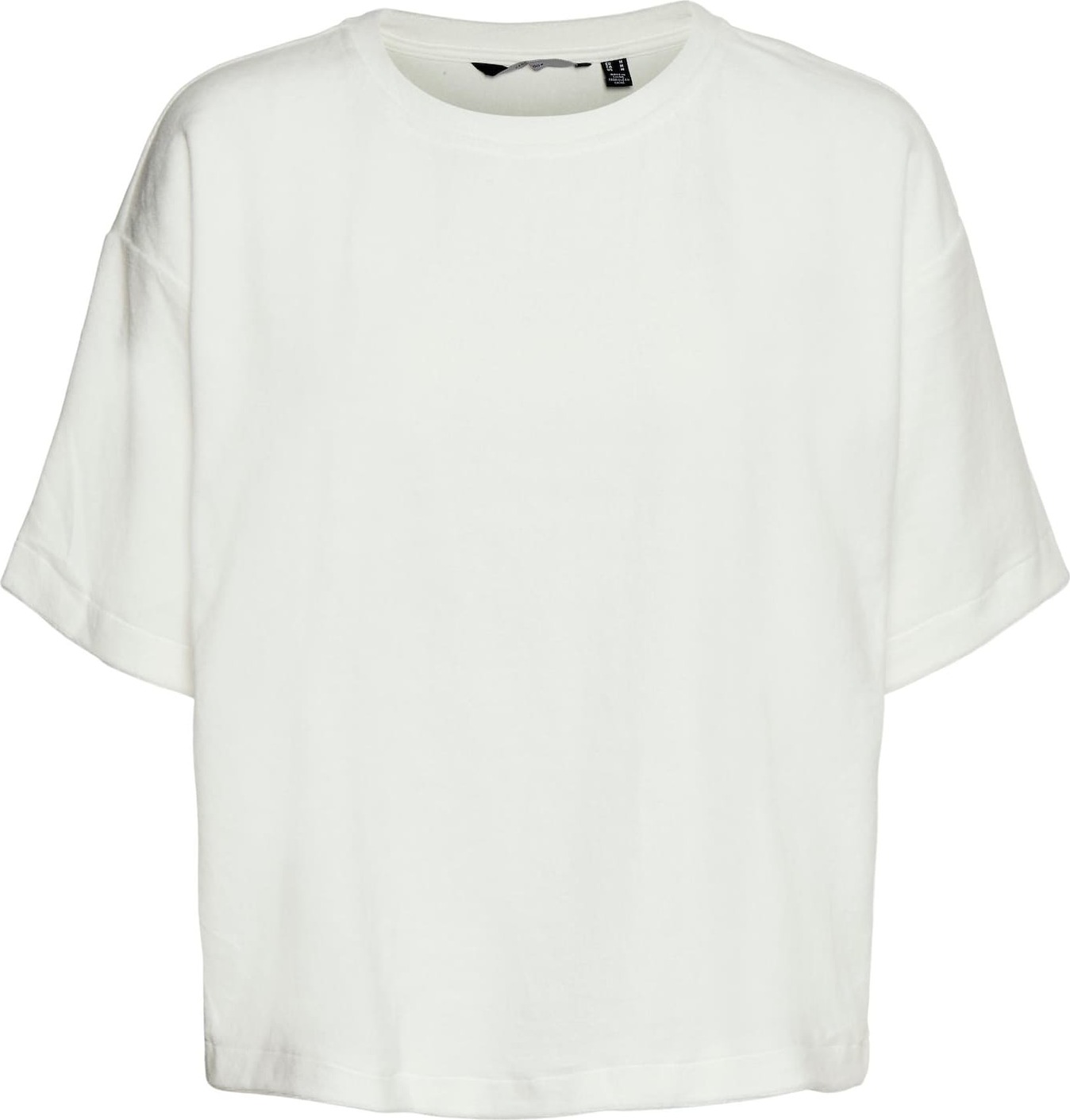 VERO MODA Oversized tričko 'Unica' přírodní bílá