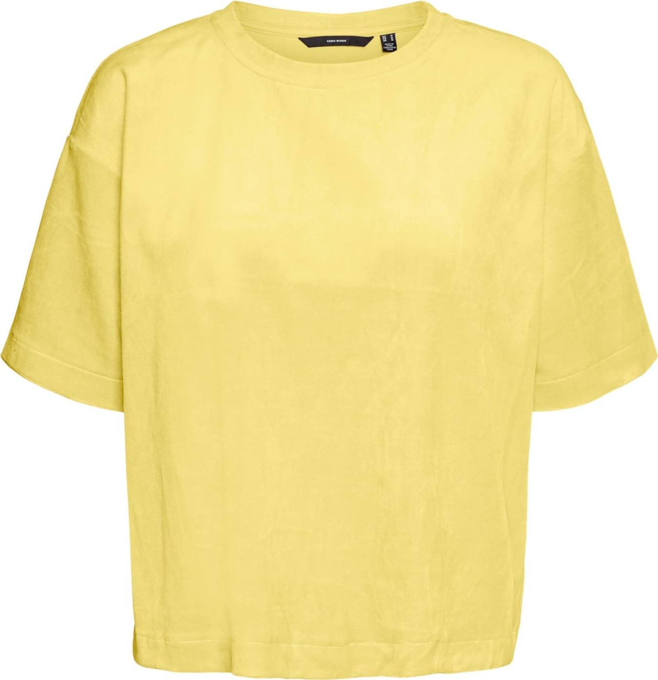 VERO MODA Oversized tričko 'UNICA' žlutá