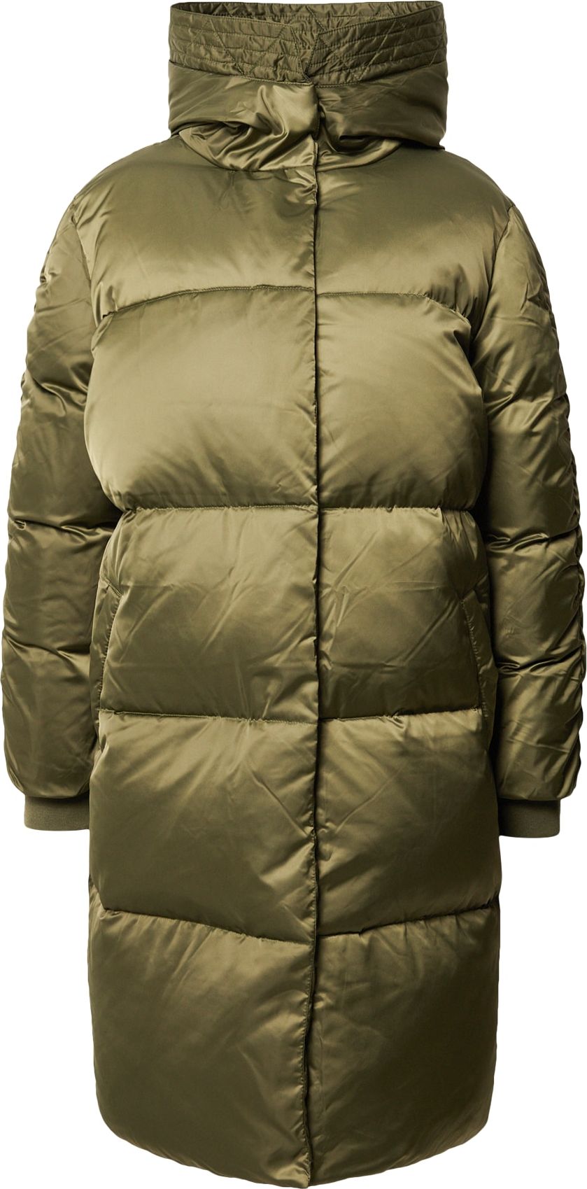 2NDDAY Zimní kabát tmavě zelená