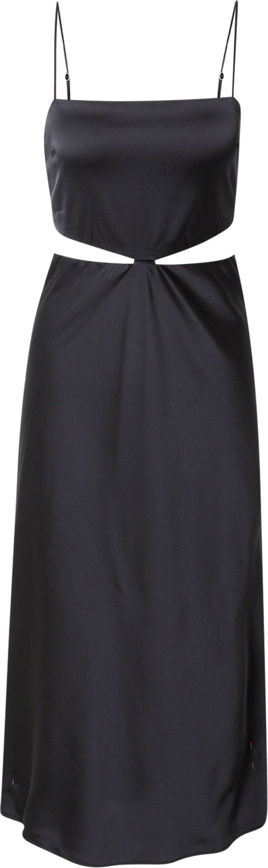 Abercrombie & Fitch Koktejlové šaty černá