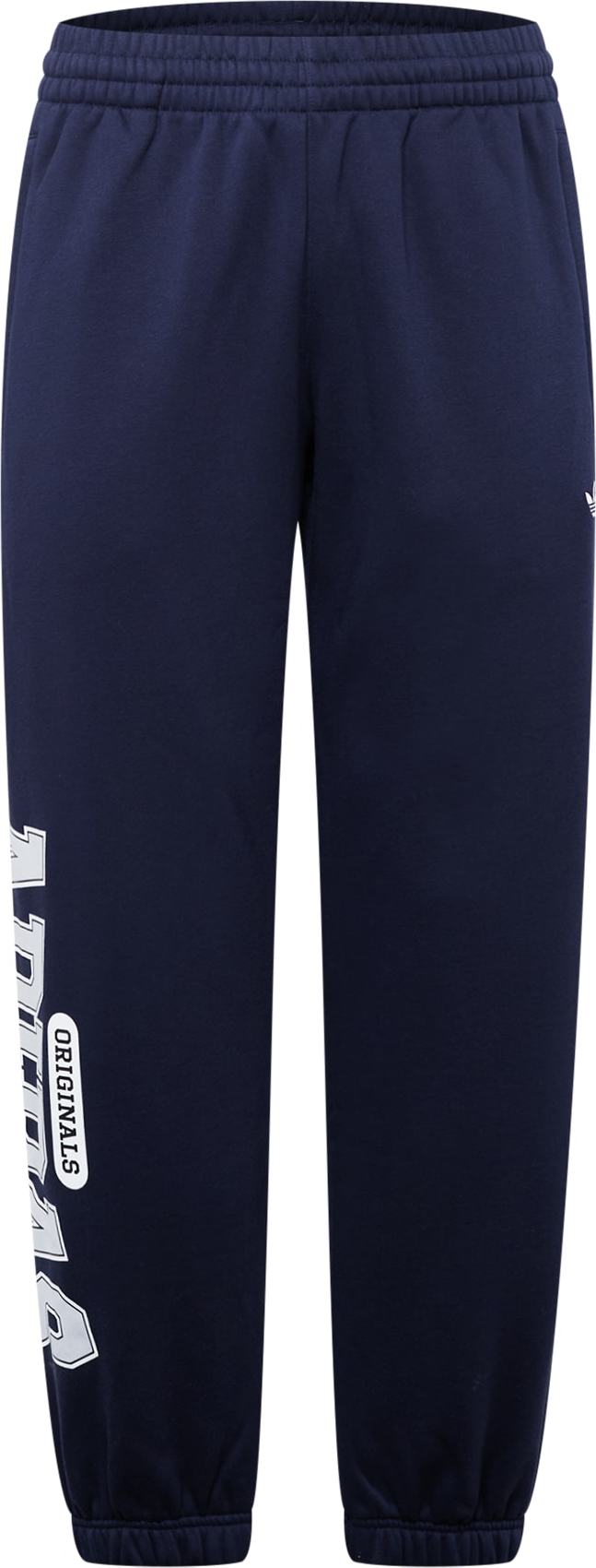 ADIDAS ORIGINALS Kalhoty námořnická modř / bílá