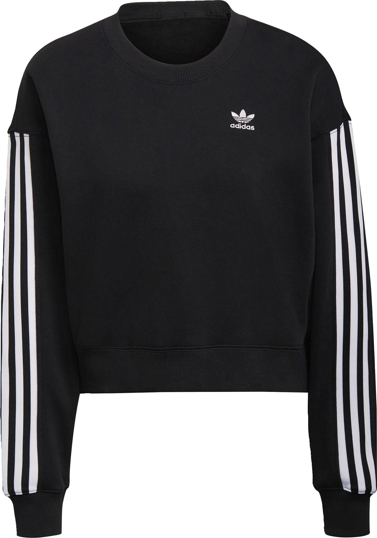 ADIDAS ORIGINALS Mikina černá / bílá