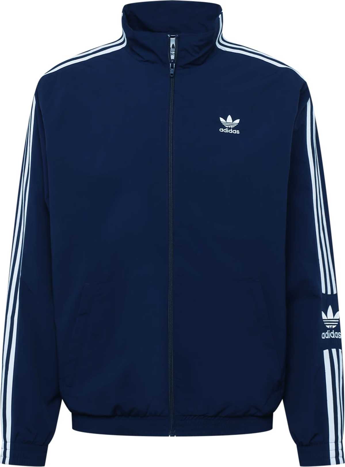 ADIDAS ORIGINALS Přechodná bunda námořnická modř / bílá