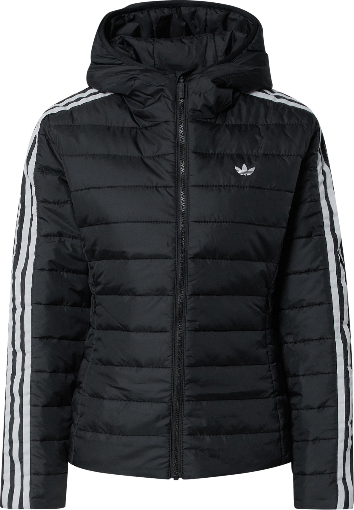 ADIDAS ORIGINALS Přechodná bunda černá / bílá