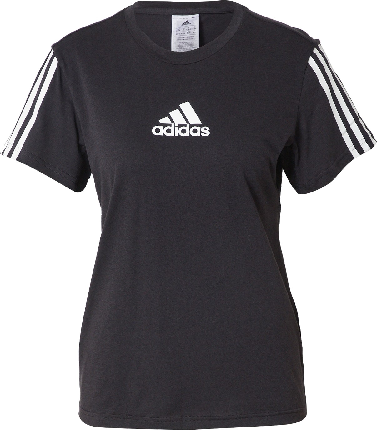ADIDAS PERFORMANCE Funkční tričko 'Core' černá / bílá
