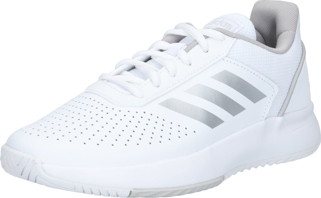 ADIDAS PERFORMANCE Sportovní boty 'Courtsmash' šedá / bílá
