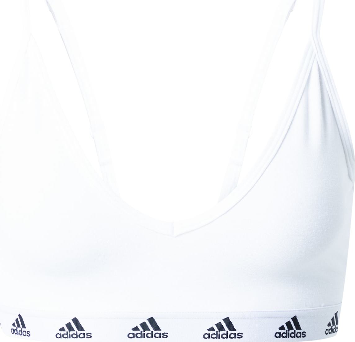 ADIDAS PERFORMANCE Sportovní podprsenka 'Evydy' černá / bílá