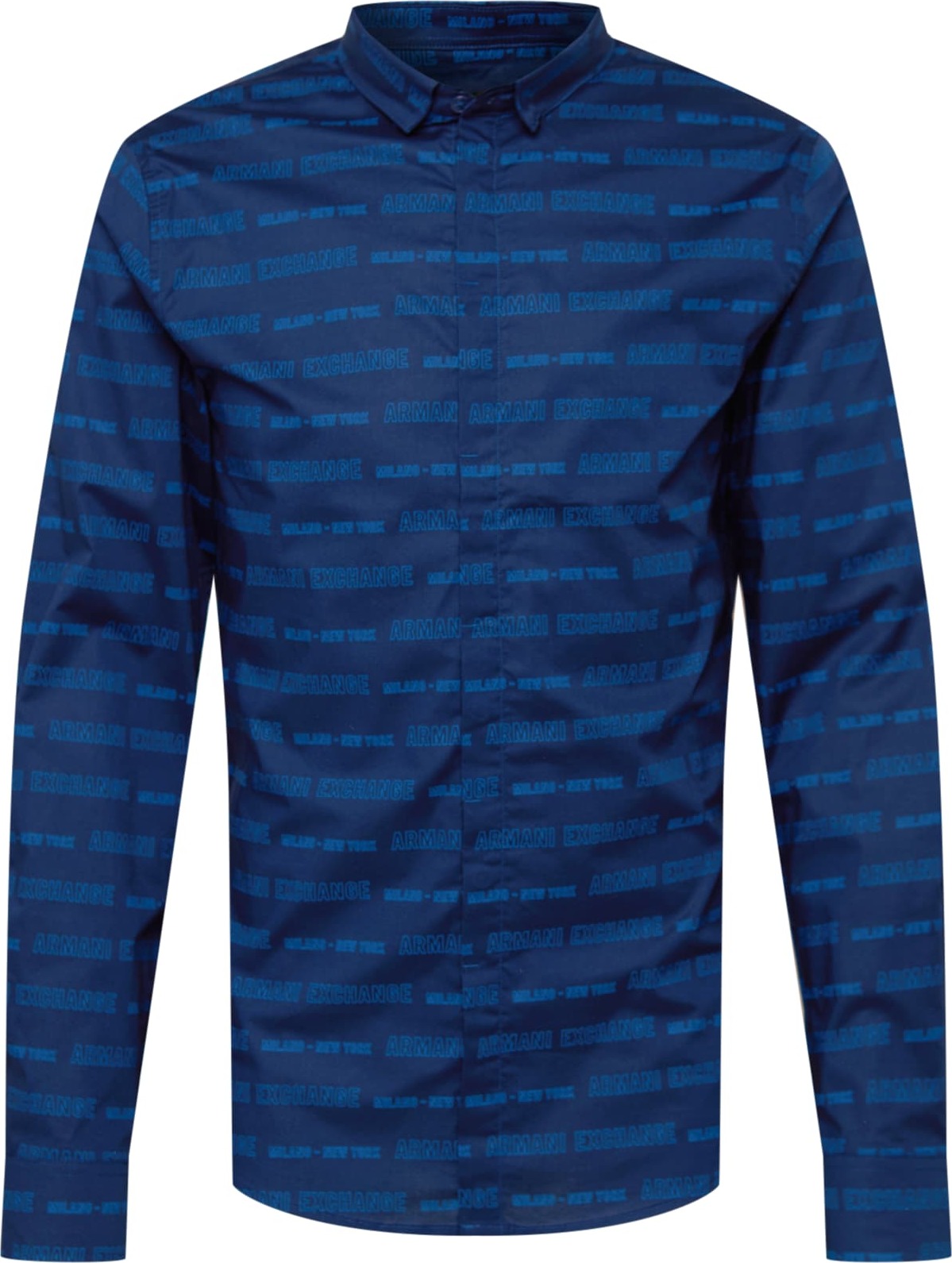 ARMANI EXCHANGE Košile modrá / tmavě modrá