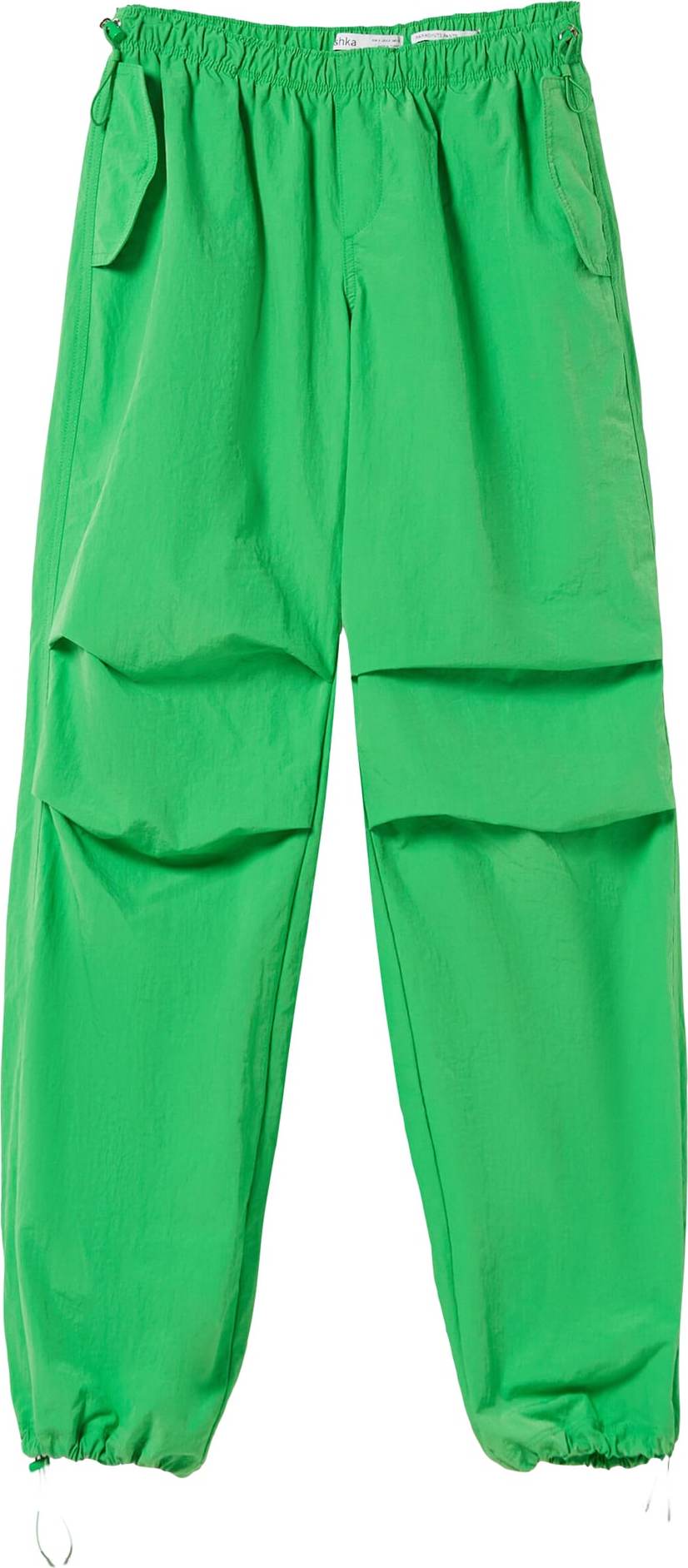 Bershka Kalhoty zelená