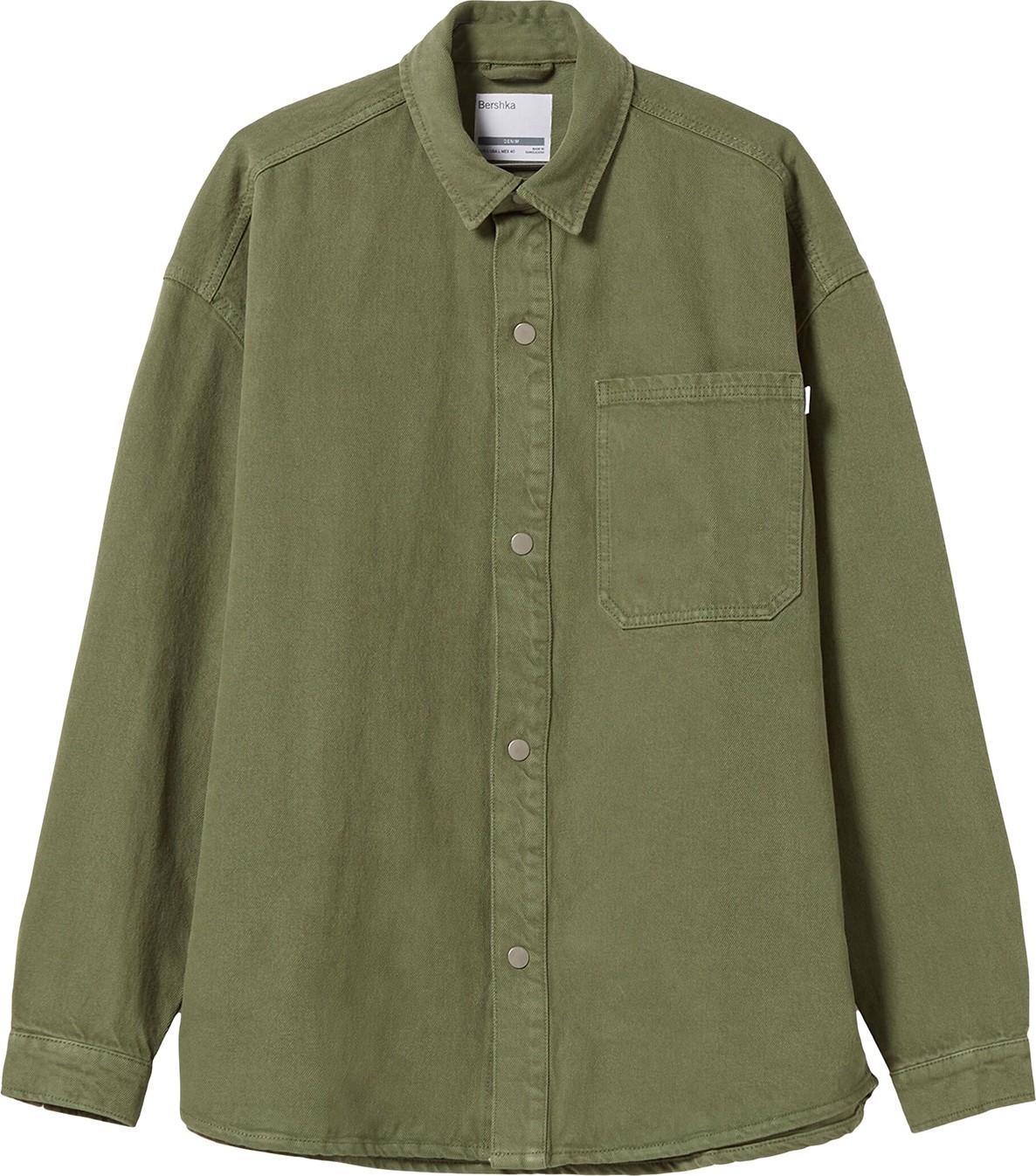 Bershka Košile khaki