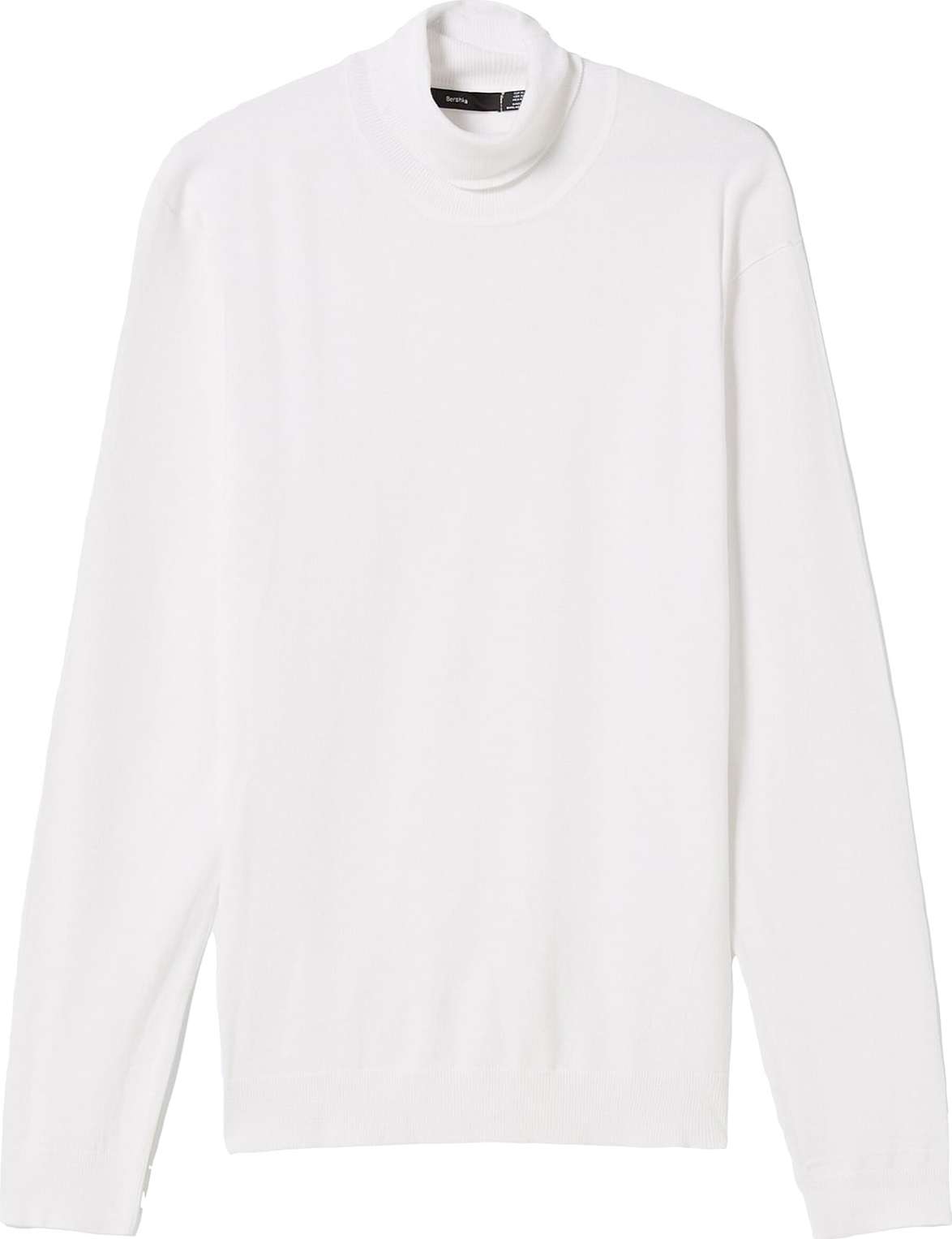 Bershka Mikina bílá
