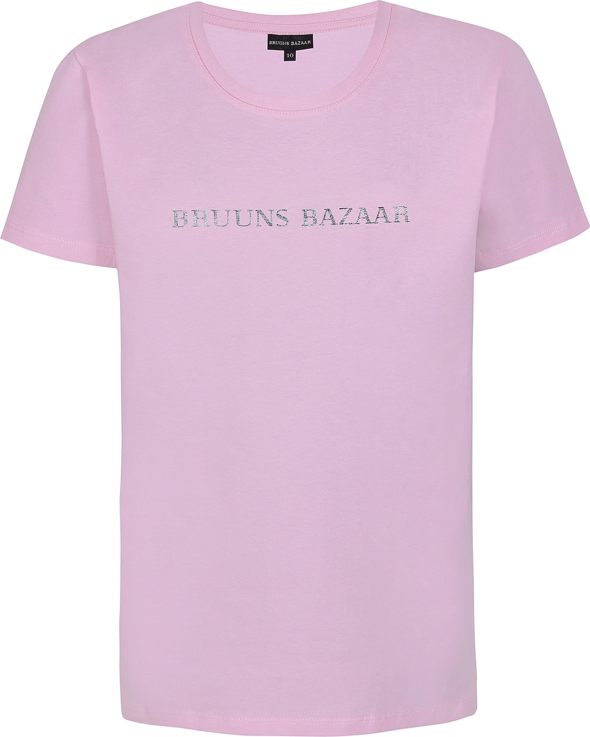 Bruuns Bazaar Kids Tričko světle růžová / stříbrná