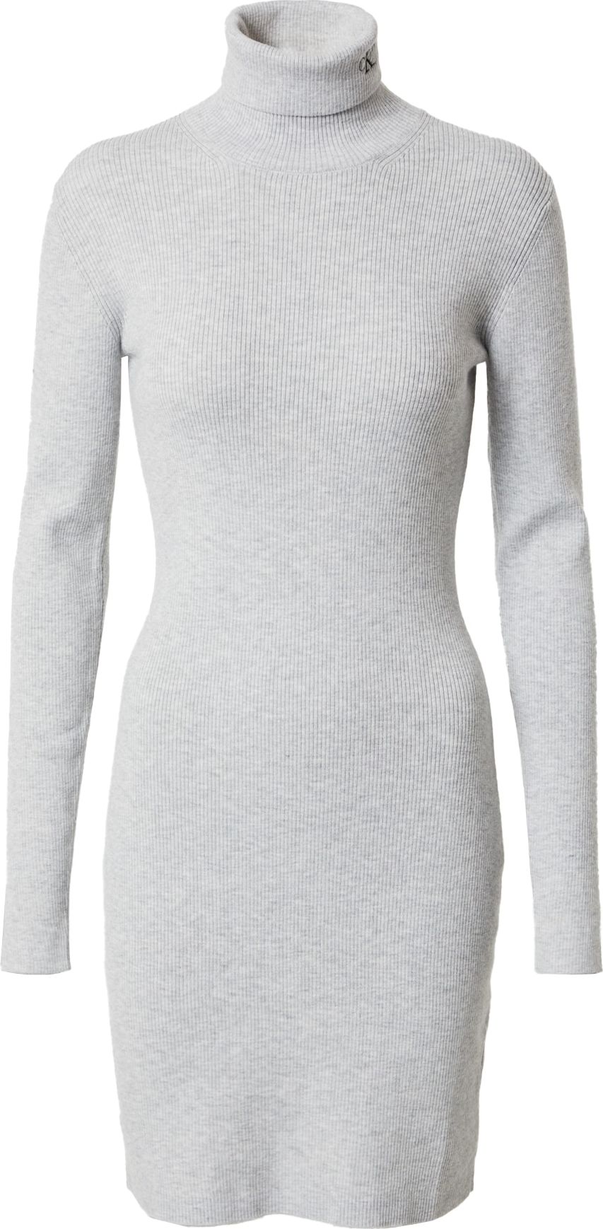 Calvin Klein Jeans Úpletové šaty šedá