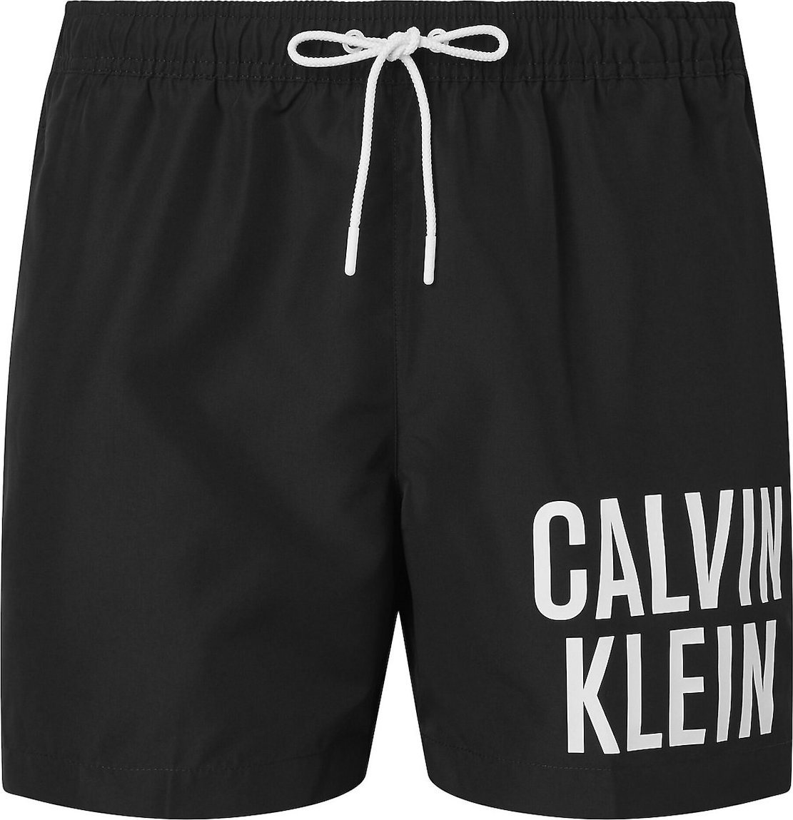 Calvin Klein Plavecké šortky černá / bílá