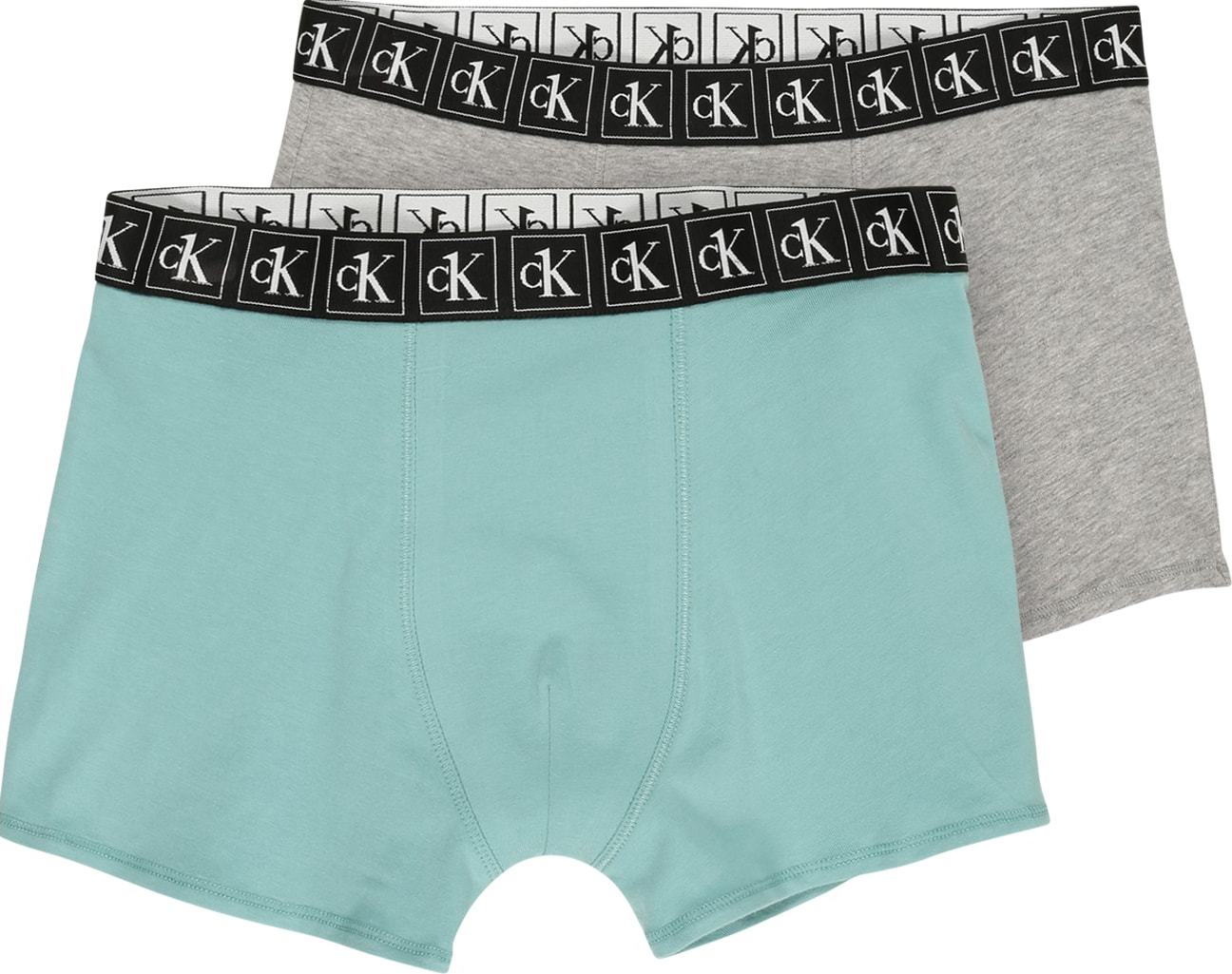 Calvin Klein Underwear Spodní prádlo šedý melír / mátová / černá / offwhite