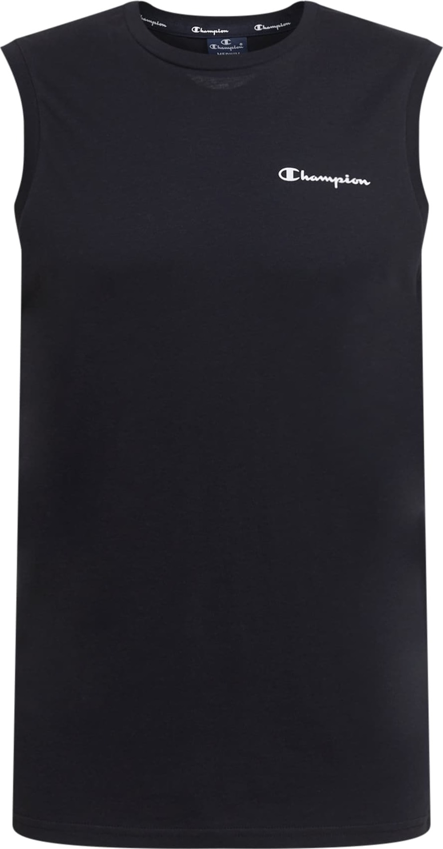 Champion Authentic Athletic Apparel Tričko černá / bílá