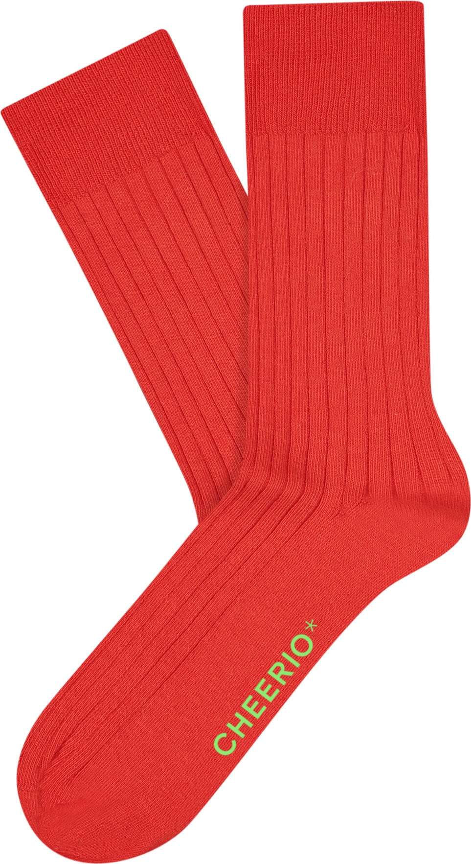 CHEERIO* Ponožky 'TOUGH GUY' červená
