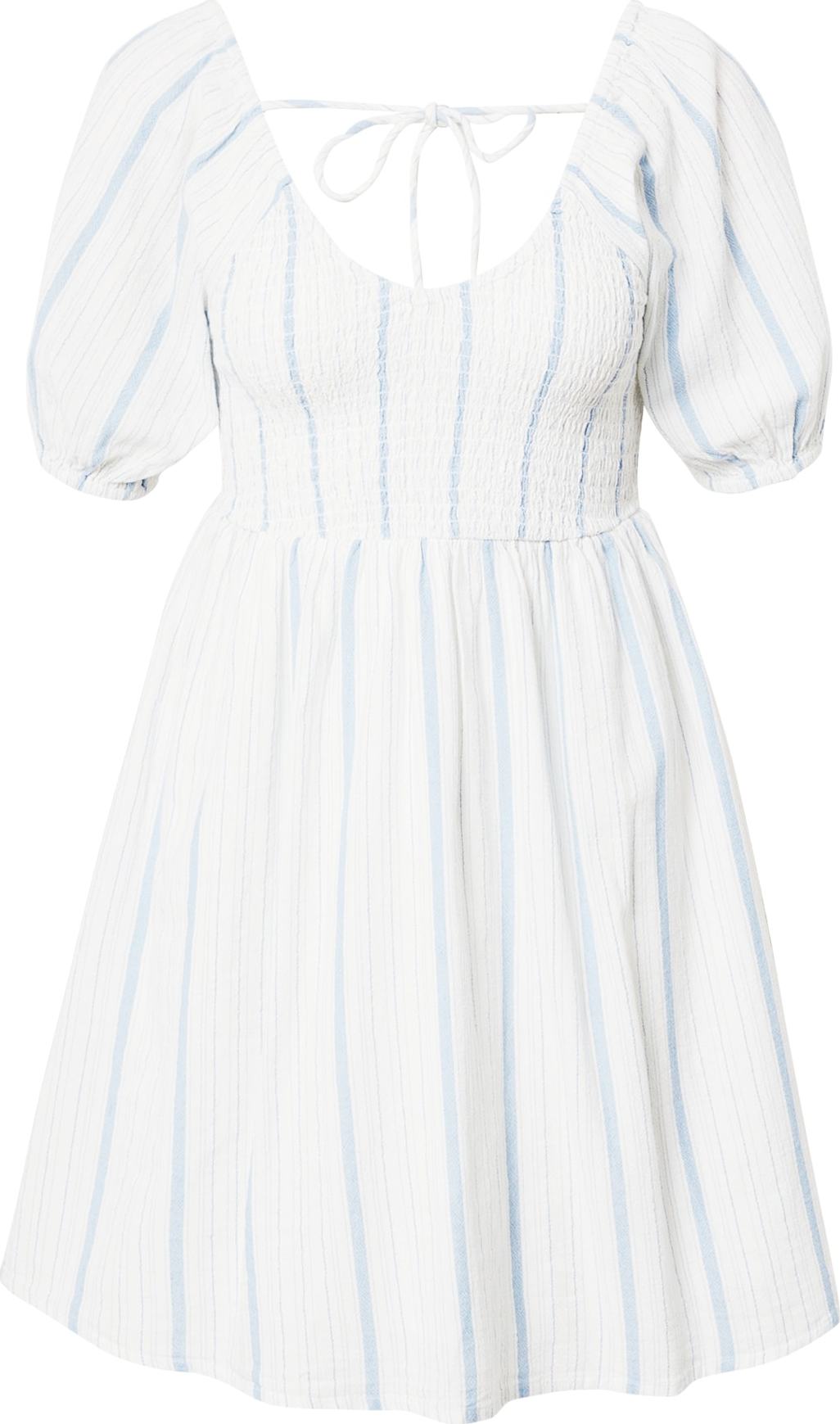 Cotton On Letní šaty 'POPPY' světlemodrá / bílá