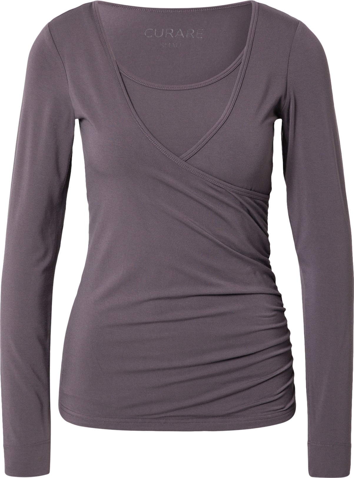 CURARE Yogawear Funkční tričko 'Flow' tmavě šedá