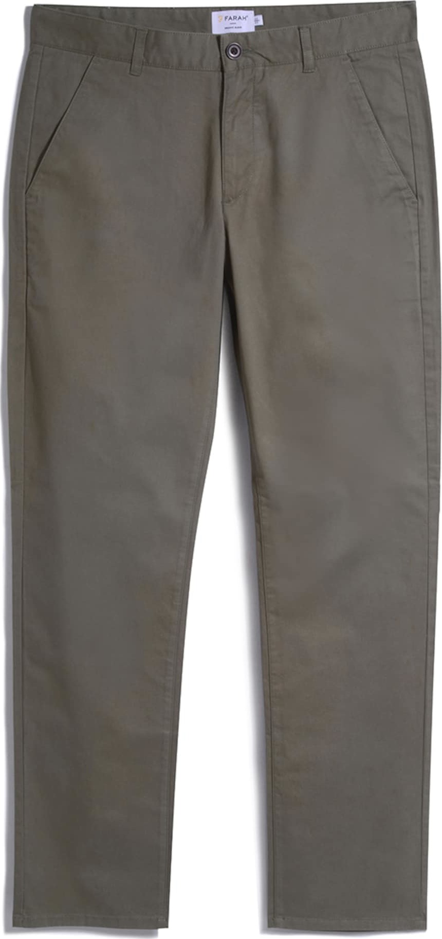 FARAH Chino kalhoty 'Elm Twill' khaki