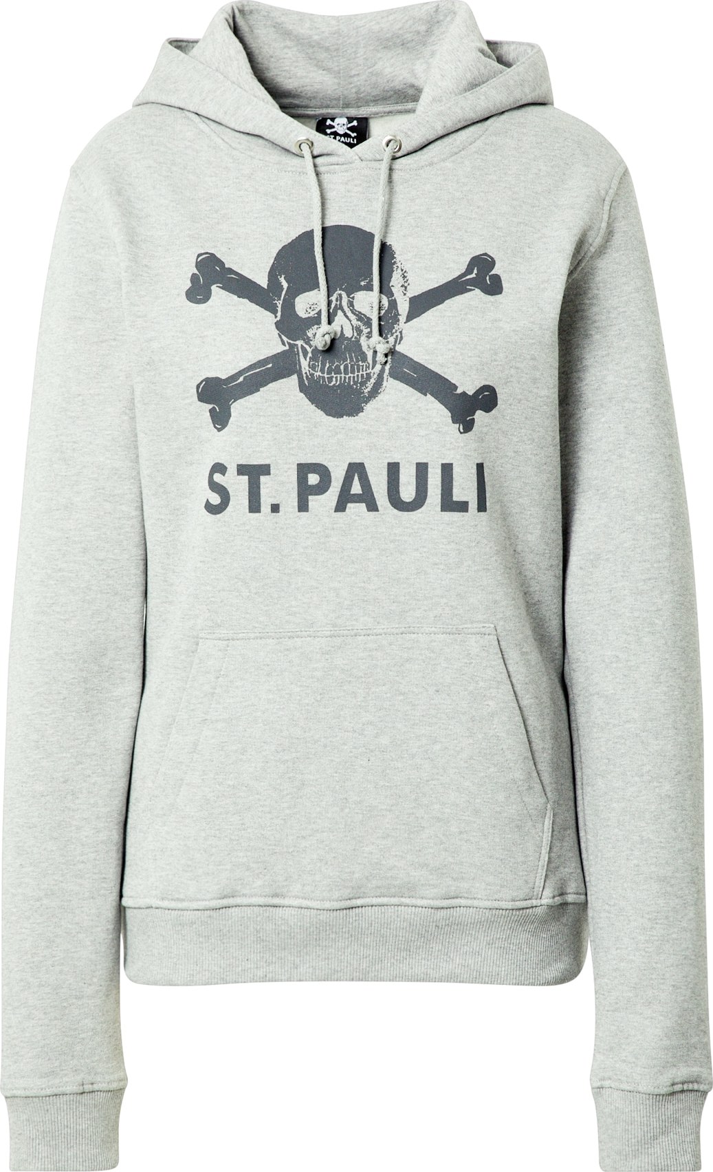 FC St. Pauli Mikina grafitová / šedý melír